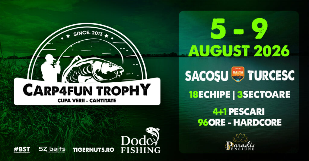 CARP4FUN Trophy - Cupa Verii Hardcore