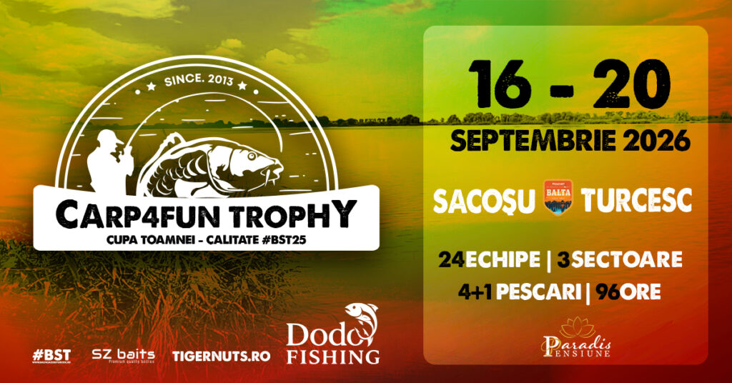 CARP4FUN Trophy - Cupa Toamnei